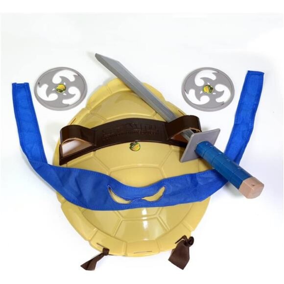 Turtle Shell for Kids Cosplay Halloween Cartoon Ninja Costume Party Dress - Picture 3 of 7